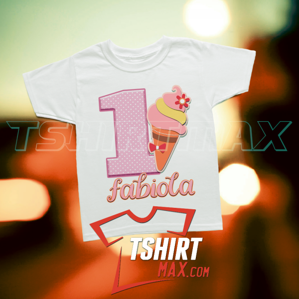 Ice Cream Birthday T-Shirt Ice Cream Birthday T-Shirt